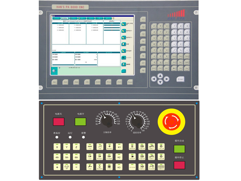 mach dieu khien may cat laser pa8000
